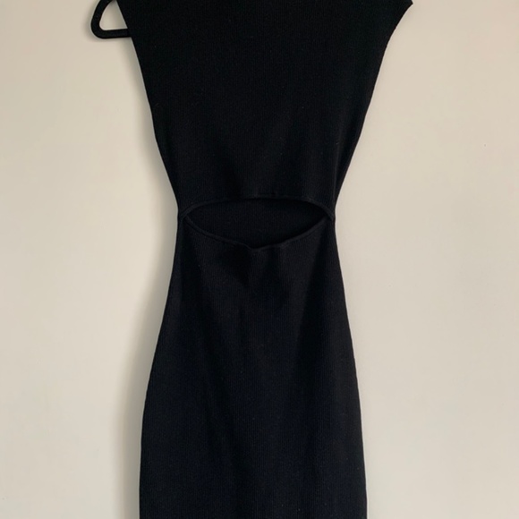 Wilfred Free Cut Out Knit Mini Dress - Picture 6 of 6